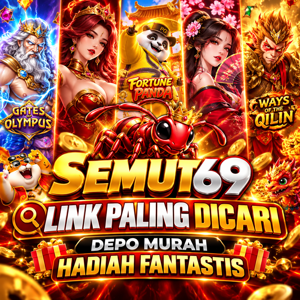 SEMUT69 # Link Paling Dicari Depo Murah Hadiah Fantastis